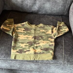 Garanimals Green and Tan Camouflage Sweatshirt